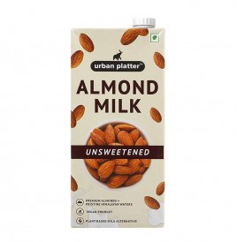 Urban Platter Almond Milk Unsweetened   Tetra Pack  1 litre